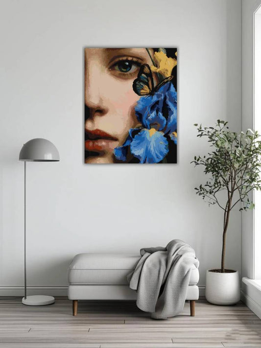 Oil painting of a girl 2