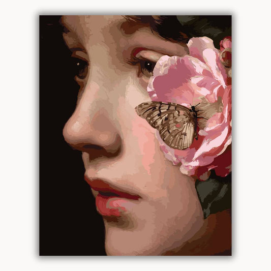 Oil painting of a girl 3