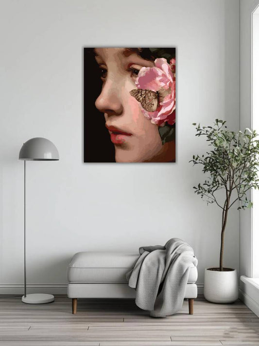 Oil painting of a girl 3