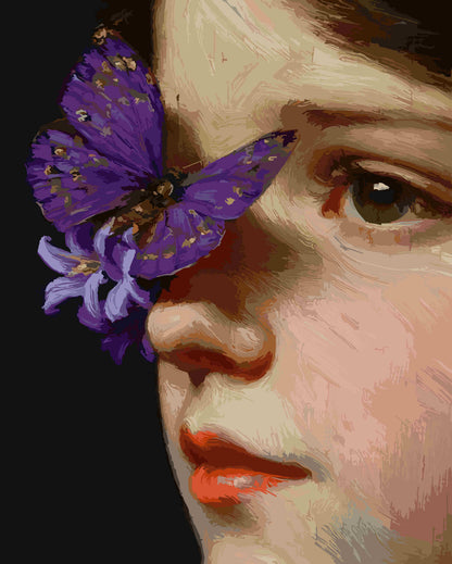 Oil painting of a girl 4