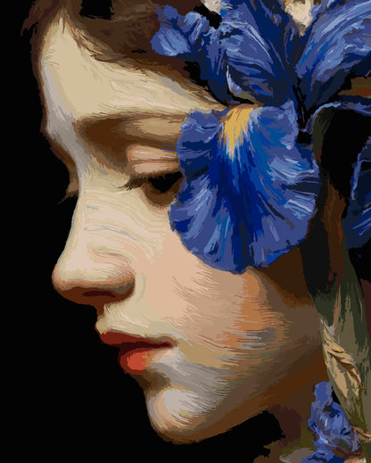Oil painting of a girl 5