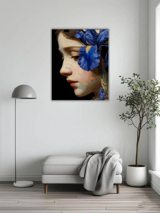 Oil painting of a girl 5