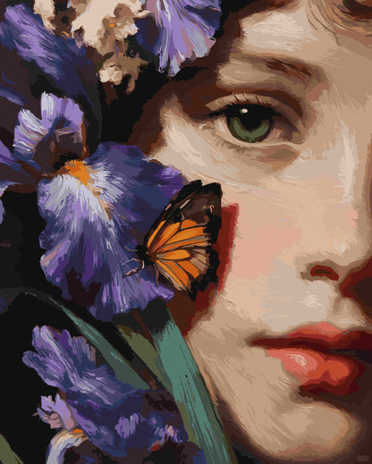 Oil painting of a girl 6