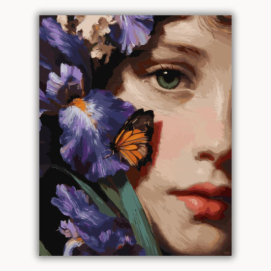 Oil painting of a girl 6