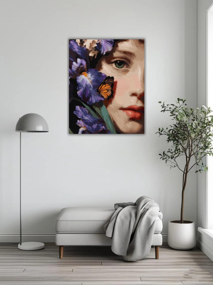Oil painting of a girl 6