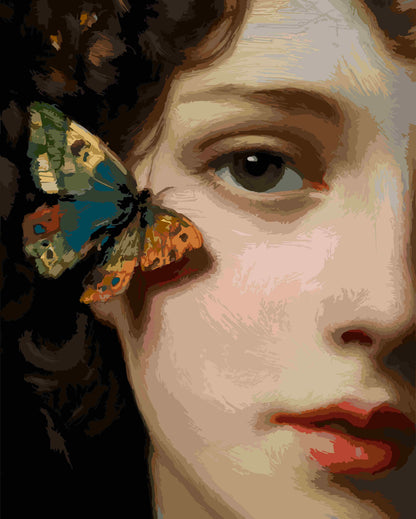 Oil painting of a girl 7