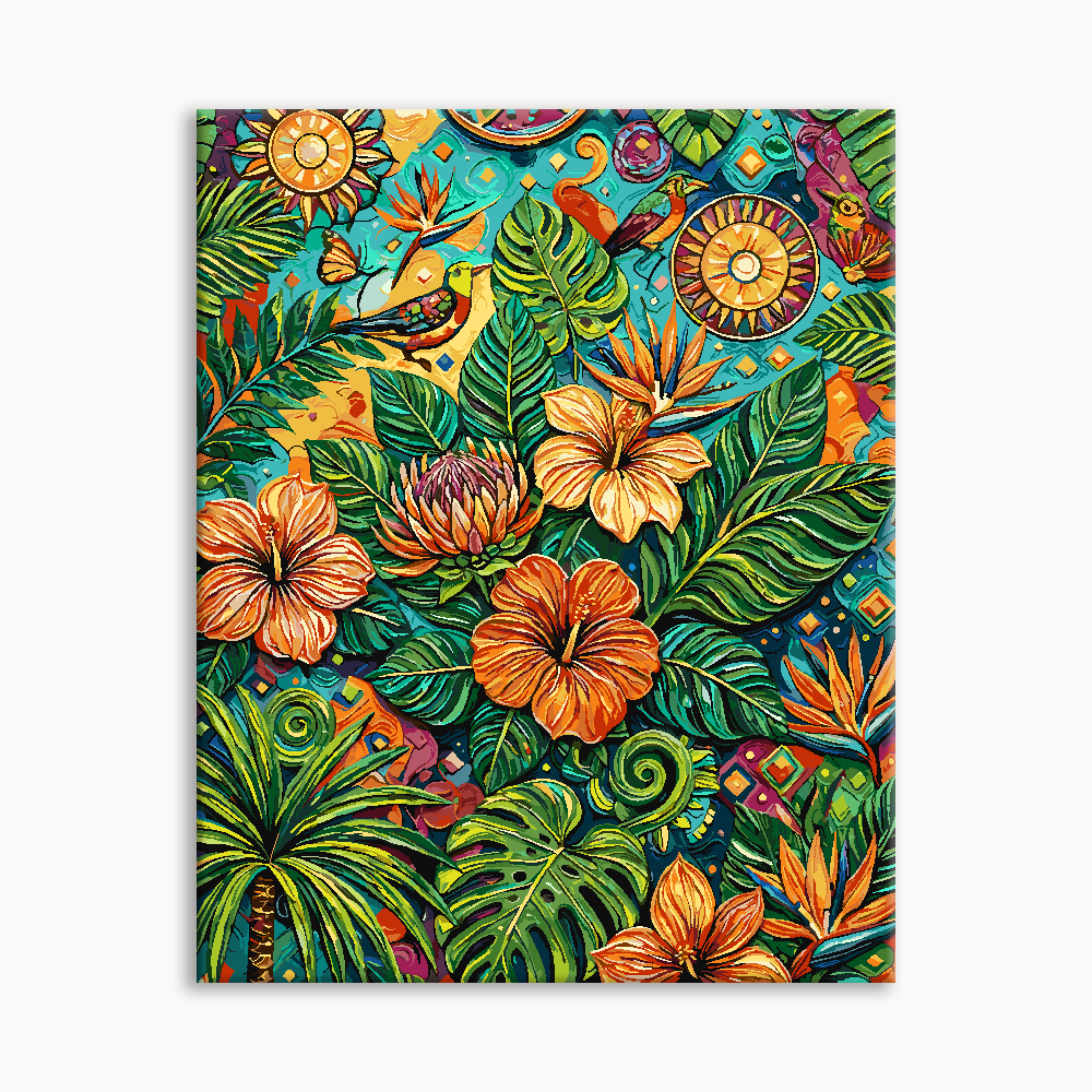 Orange Blossom Tropical Garden