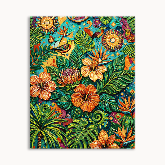Orange Blossom Tropical Garden