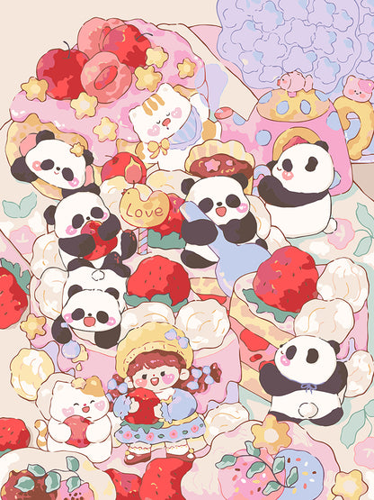 Panda Cake Day