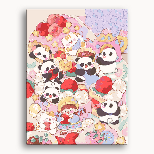 Panda Cake Day