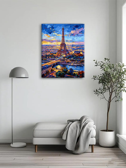 Paris River Sunset 3