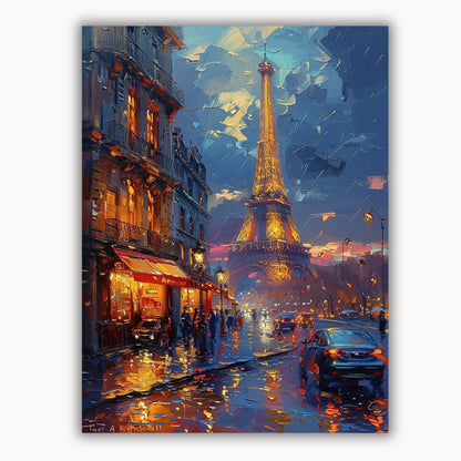 Paris Rainy Night 2