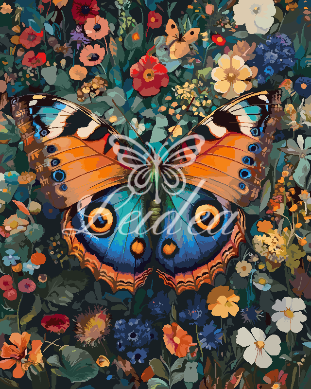 Peacock Wing Butterfly