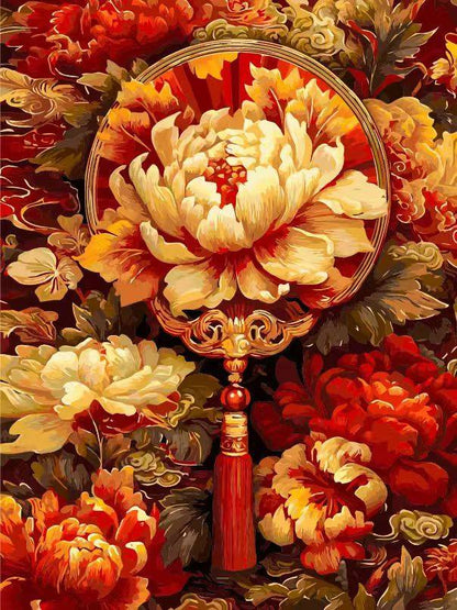Peony Fan