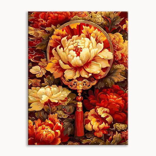 Peony Fan