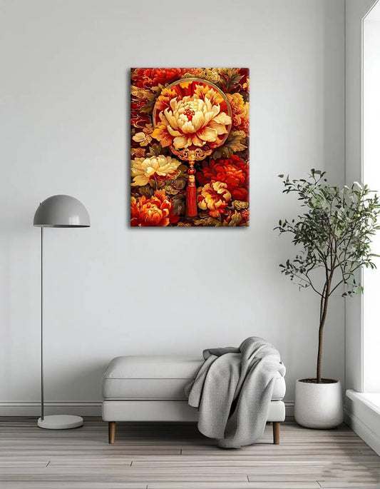 Peony Fan