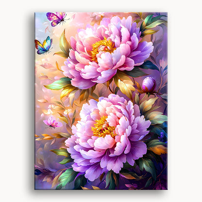 Pinellia peony blooms 1