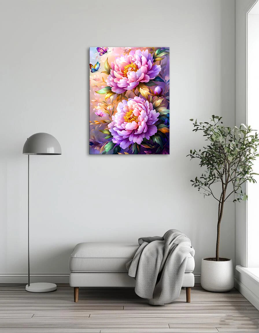 Pinellia peony blooms 1