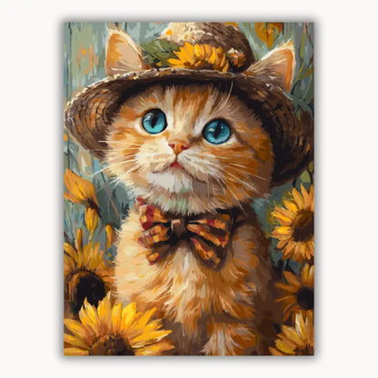 Polite kitten