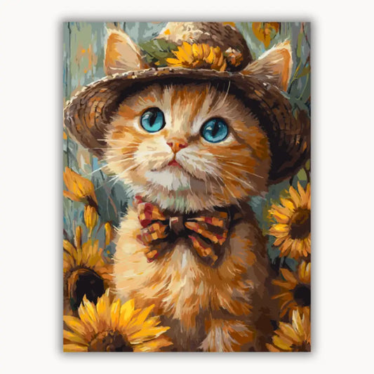 Polite kitten