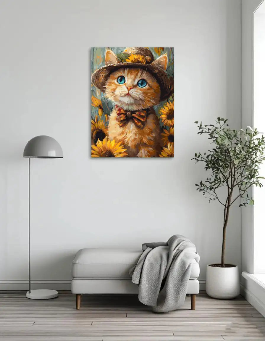 Polite kitten
