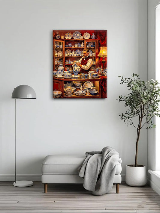 Porcelain Artisan Room Paint By Numbers