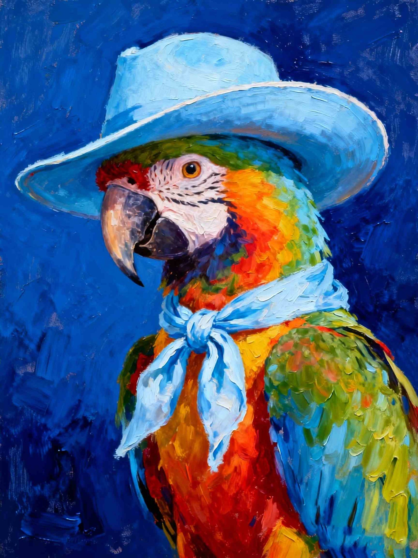Portrait of a Gentleman Parrot 1
