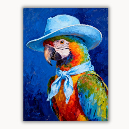 Portrait of a Gentleman Parrot 1