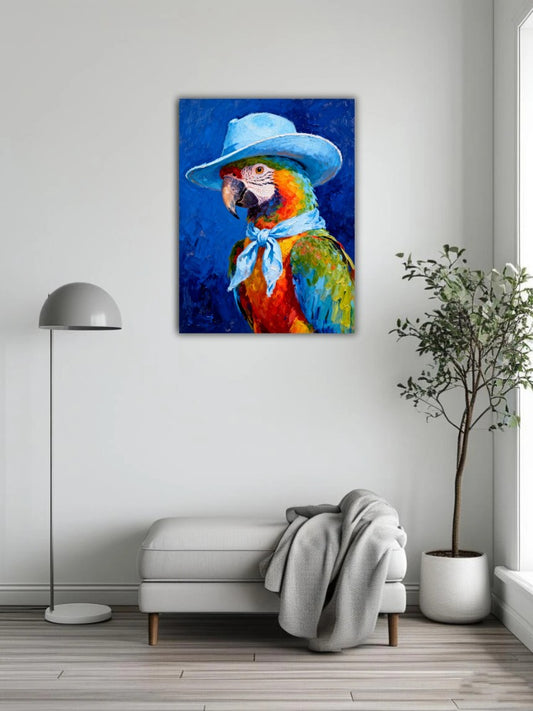 Portrait of a Gentleman Parrot 1