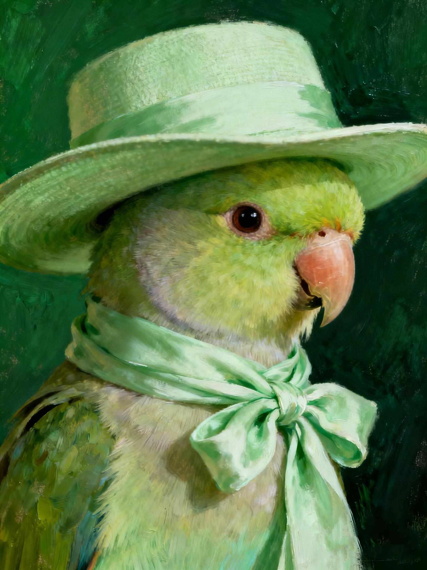 Portrait of a Gentleman Parrot 2