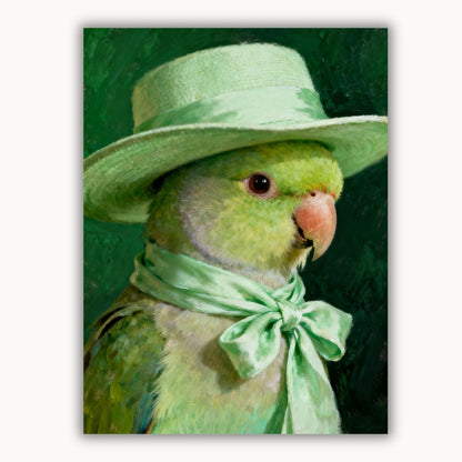 Portrait of a Gentleman Parrot 2