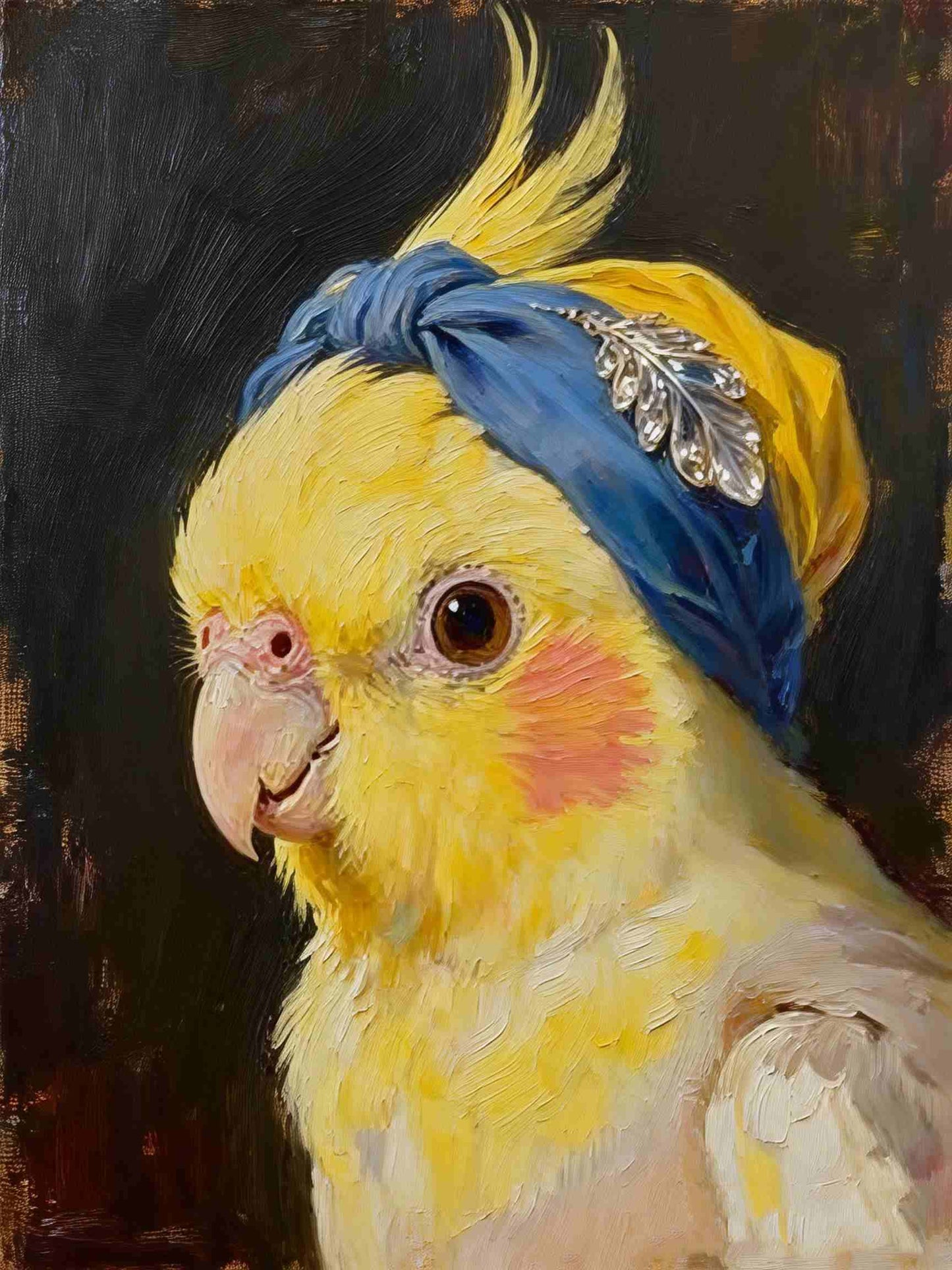 Portrait of a Gentleman Parrot 3