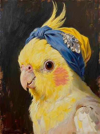 Portrait of a Gentleman Parrot 3