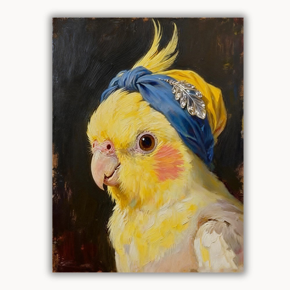 Portrait of a Gentleman Parrot 3