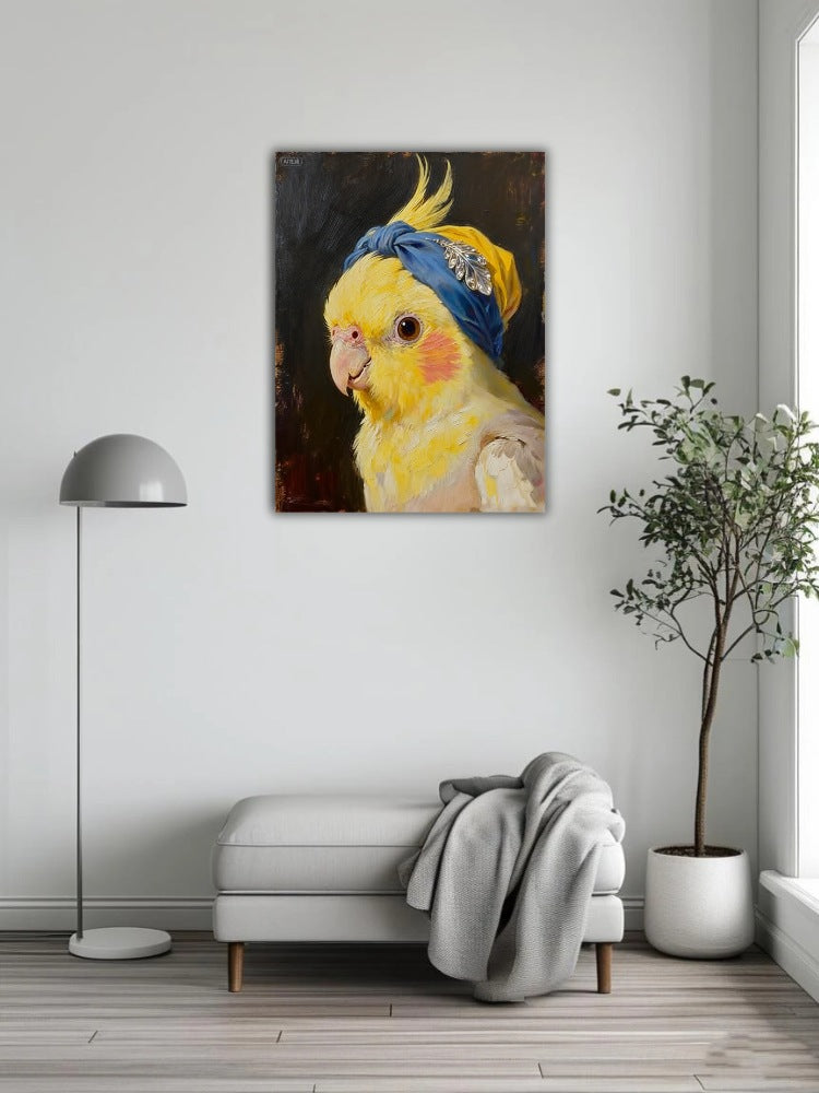 Portrait of a Gentleman Parrot 3