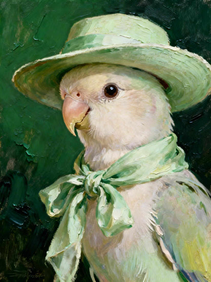 Portrait of a Gentleman Parrot 5