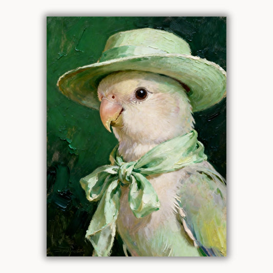 Portrait of a Gentleman Parrot 5