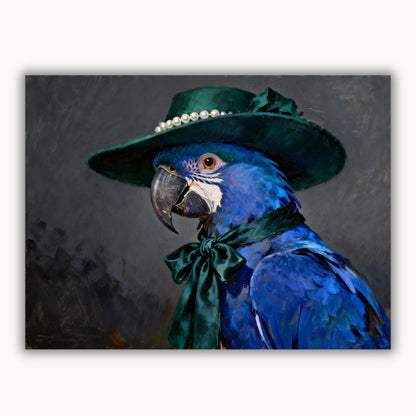Portrait of a Gentleman Parrot 6