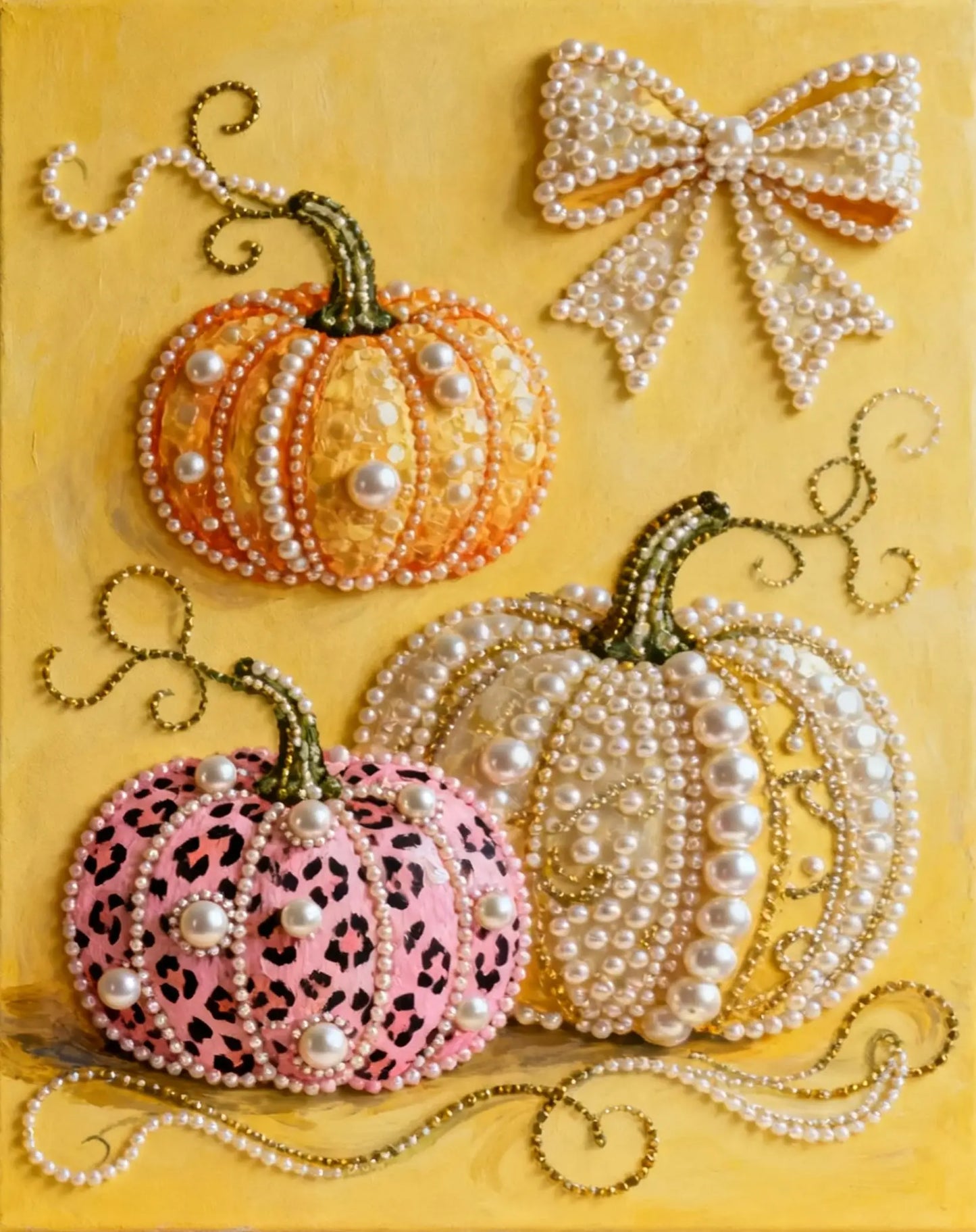 Pumpkin Pearl Painting