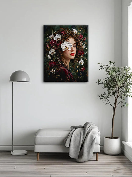 Pure White Orchid Shadow Muse