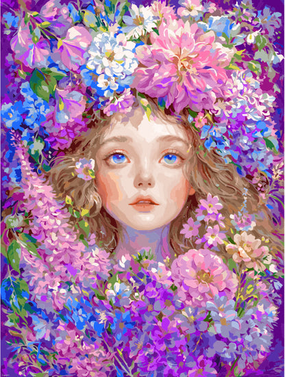 Purple dream angel