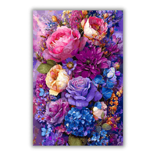 Purple flower language