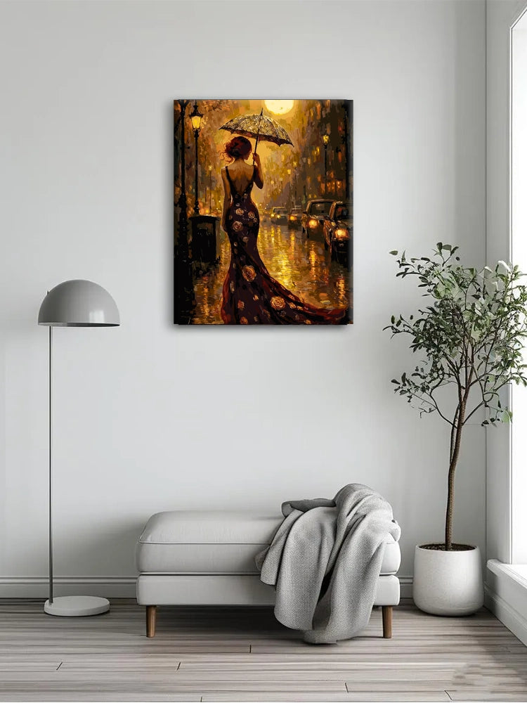 Rainy City Rose Elegance