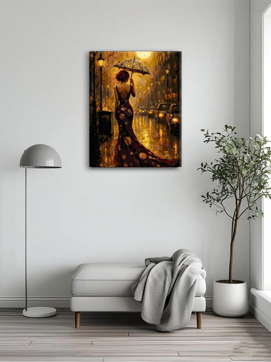 Rainy City Rose Elegance