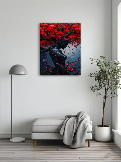 Red Petal Shadow