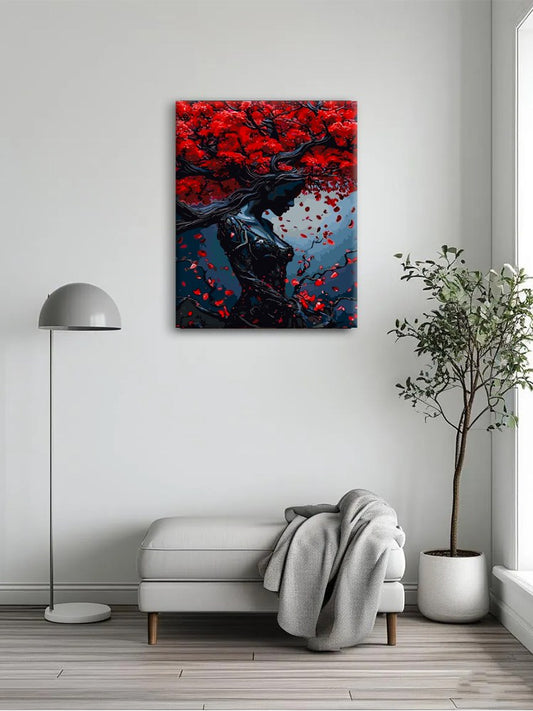 Red Petal Shadow