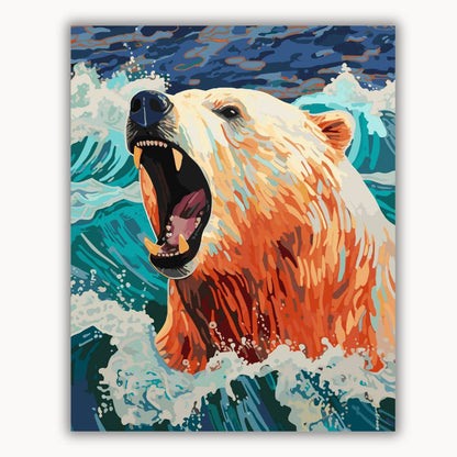Roaring Polar Bear 1