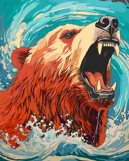 Roaring Polar Bear 2