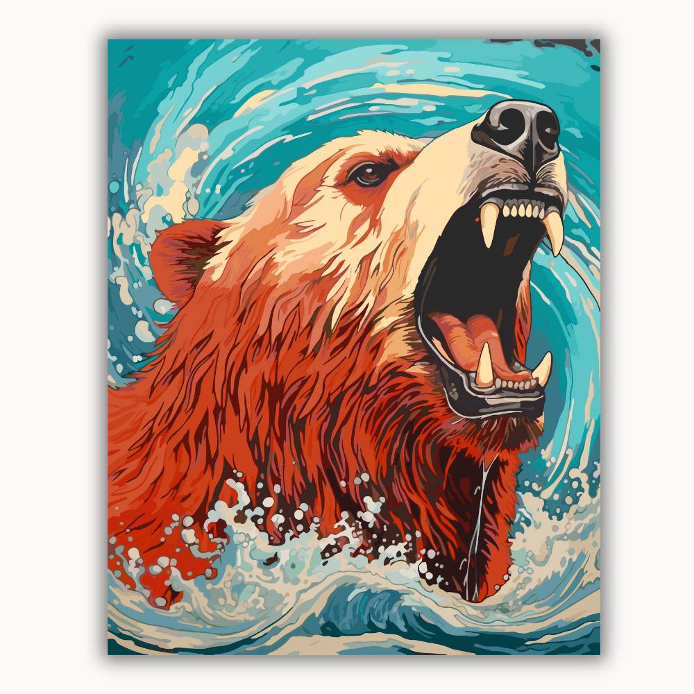 Roaring Polar Bear 2