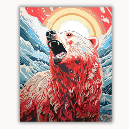 Roaring Polar Bear 4